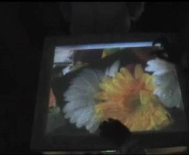 Multi-touch table