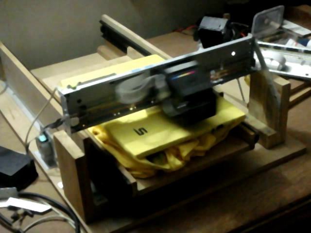 DIY T-shirt printer